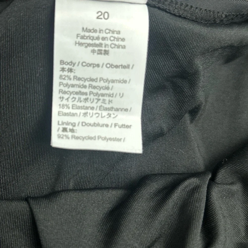 J.Crew Scoop Neck One Piece Swimsuit